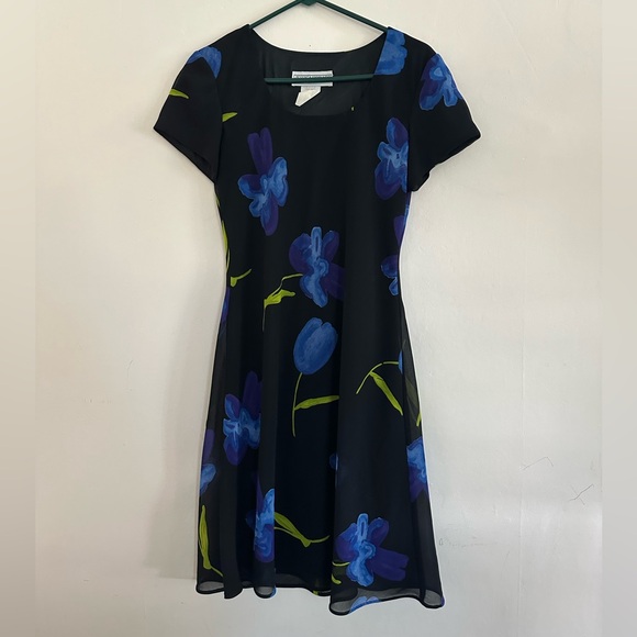 Vintage Floral Dress Size M Fairy Whimsigoth Cottage 90s Y2k Jessica Howard - Picture 1 of 4
